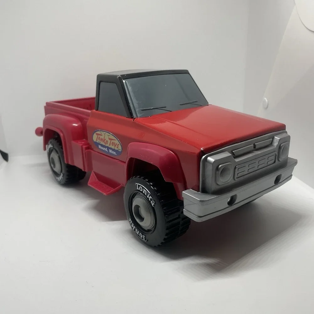 Tonka Toys Mound Minn Hasbro 2012 Red Pick Up‎ Truck Toy